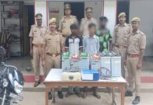 UP: जल जीवन मिशन की साइटों पर चोरी करने वाले गिरोह का पर्दाफाश, तीन गिरफ्तार