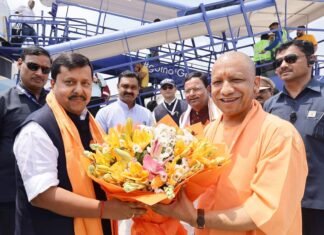 लखनऊ पहुंचे भाजपा के राष्ट्रीय अध्यक्ष नितिन नवीन, यूपी का पहला दौरा