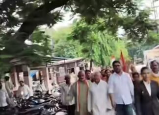 उत्तर प्रदेश : राम मंदिर चंदा विवाद पर कांग्रेस की ‘सद्बुद्धि यात्रा’, दोषियों की गिरफ्तारी की उठी मांग