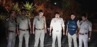 उत्तर प्रदेश : चाँदपुर पुलिस और बदमाशों में मुठभेड़, 10 से अधिक मुकदमों वाला शातिर बदमाश गिरफ्तार