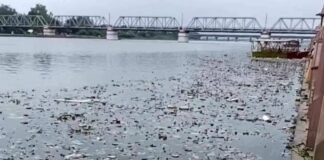 उत्तर प्रदेश, मथुरा : यमुना किनारे कचरे का अंबार, चार प्रमुख विभागों की जिम्मेदारी पर उठे सवाल