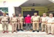 UP: बहराइच में 25 हजार का इनामी आरोपी गिरफ्तार, थाना परिसर से हुआ था फरार