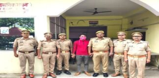 UP: बहराइच में 25 हजार का इनामी आरोपी गिरफ्तार, थाना परिसर से हुआ था फरार