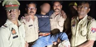 UP: फतेहपुर में पुलिस मुठभेड़; 12 मुकदमों का आरोपी घायल, अवैध तमंचा बरामद
