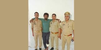 UP: नकुड़ पुलिस की मुठभेड़ में लूट का वांछित आरोपी घायल, तमंचा और 10 हजार रुपये बरामद