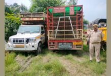 सहारनपुर में कांवड़ मार्ग पर पुलिस की सख्ती, मुर्गों से लदे 2 पिकअप और 3 ट्रैक्टर-ट्रॉलियां सीज