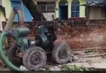 UP: डीएम खुद मैदान में, जलभराव पर युद्धस्तर पर कार्रवाई, 100 से अधिक पंपसेटों से निकाला जा रहा पानी
