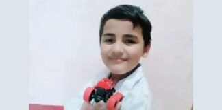 इटावा में स्कूल से निकला कक्षा चार का छात्र लापता, CCTV में गेट से बाहर निकलते दिखा