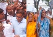बलिया: शराब की दुकान हटाने की मांग को लेकर महिलाओं का कलेक्ट्रेट पर हल्ला बोल, डीएम को सौंपा ज्ञापन