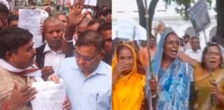 बलिया: शराब की दुकान हटाने की मांग को लेकर महिलाओं का कलेक्ट्रेट पर हल्ला बोल, डीएम को सौंपा ज्ञापन