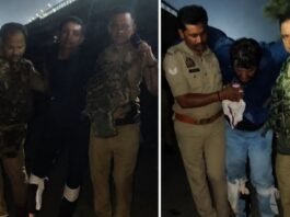 वाराणसी: क्राइम ब्रांच बनकर लूटी थी 27 किलो चांदी, मुठभेड़ में दो बदमाश ढेर नहीं, पैरों में लगी गोली