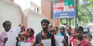 UP: आजमगढ़ में जातिसूचक टिप्पणी कर मारपीट का आरोप, कार्रवाई न होने पर एसएसपी से शिकायत
