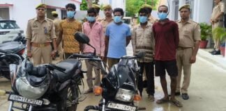 सहारनपुर: शराब ठेके के सेल्समैन की हत्या का खुलासा, लुट के लिए रची थी साजिश, 5 गिरफ्तार
