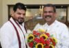 दिल्ली में बृजभूषण शरण सिंह ने धर्मेंद्र प्रधान से की मुलाकात, कई मुद्दों पर हुई अहम चर्चा