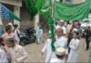 मुरादाबाद में जश्ने ईद मिलादुन्नबी का जुलूस धूमधाम से निकला, सुरक्षा के रहे कड़े इंतजाम