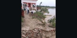 UP: रामगंगा मंदिर की सुरक्षा के लिए तेज हुआ बचाव कार्य, मौके पर पहुंचकर जांची व्यवस्था