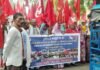 UP: निजी डाटा मांगें जाने का विरोध करते हुए भाकपा (माले) ने जताया विरोध, जूलूस निकाल किया प्रदर्शन