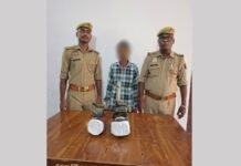 UP: मोटर पंप चोरी के आरोपी को पुलिस ने दबोचा, दो मोटर पंप बरामद