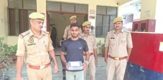 UP: जसवंतनगर पुलिस की बड़ी कार्रवाई, देशी तमंचा लेकर घूम रहा युवक गिरफ्तार