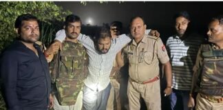 UP: M.Sc. छात्रा हत्याकांड, मुठभेड़ में आरोपी पुनीत मिश्रा गिरफ्तार, पैर में लगी गोली