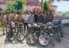UP: सहारनपुर में वाहन चोर गिरोह का खुलासा, चार गिरफ्तार, 8 चोरी की बाइक बरामद