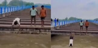 रायबरेली: रील बनाने के चक्कर में जान से खिलवाड़! उफनती शारदा नहर में बच्चों के खतरनाक स्टंट का VIDEO वायरल
