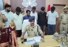 UP: मंदिरों को निशाना बनाने वाले गिरोह का खुलासा! 5 गिरफ्तार