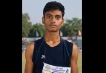 UP: नेशनल लेवल एथेलेटिक्स अंडर 15 हाई जंप में Mirzapur के छात्र मृत्युंजय यादव ने जीता गोल्ड मेडल