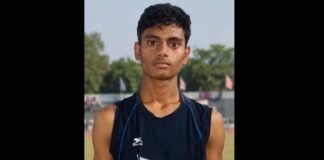 UP: नेशनल लेवल एथेलेटिक्स अंडर 15 हाई जंप में Mirzapur के छात्र मृत्युंजय यादव ने जीता गोल्ड मेडल