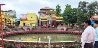 UP: नैमिषारण्य में घट रहा जलस्तर, प्रमुख धार्मिक स्थलों पर स्थिति सामान्य
