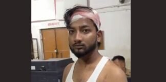 हाथरस: सिकंदराराऊ में रास्ते में रोककर युवक से मारपीट का आरोप, घटना CCTV में कैद, वीडियो वायरल