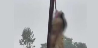 जौनपुर में विवाहिता की संदिग्ध मौत, बिजली के खंभे से लटका मिला शव