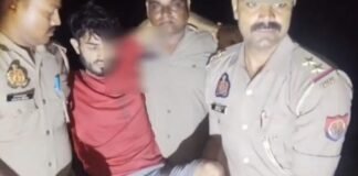 UP: एक लाख इनामी गौ तस्कर पुलिस मुठभेड़ में घायल साथी गिरफ्तार