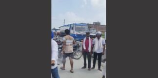 चंदौली में दर्दनाक सड़क हादसा, तेज रफ्तार डंपर ने बाइक सवार को कुचला, मौके पर मौत