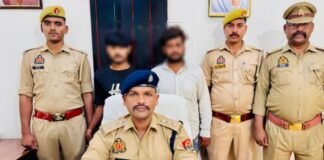 सुल्तानपुर: ट्रक से गायब हुई 41 टन सरिया का खुलासा, दो गिरफ्तार, ट्रक और ट्रेलर जब्त