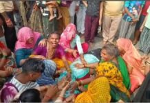 मथुरा-वृंदावन मार्ग पर दर्दनाक हादसा, रॉन्ग साइड से आई बस ने स्कूटी सवार को कुचला, मौके पर मौत
