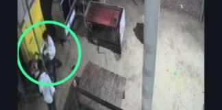 जौनपुर में दबंगई का VIDEO वायरल, पिस्टल की नोक पर दुकानदार को धमकाया, फिर जमकर पीटा