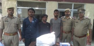 आजमगढ़ में चोरी की दो वारदातों का खुलासा, 5 आरोपी गिरफ्तार, पंपिंग सेट-मोटरसाइकिल बरामद