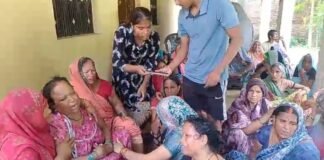 UP: धान की सिंचाई के दौरान करंट की चपेट में आने से किसान की मौत, पत्नी ने लगाया झटका तार में करंट उतरने का आरोप