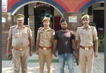 आजमगढ़ में गैंगस्टर एक्ट का वांछित गिरफ्तार, चोरी-नकबजनी और वाहन चोरी के मामलों में था आरोपी
