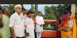 UP: भोजपुर में 9.15 लाख की लागत से सीवर व इंटरलॉकिंग सड़क का शिलान्यास