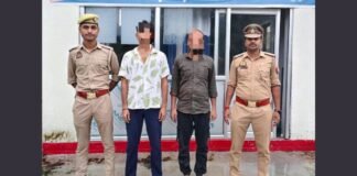 गोण्डा में जानलेवा हमले के मामले में पुलिस की कार्रवाई, दो वांछित आरोपी गिरफ्तार