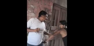 हाथरस बस स्टैंड पर जमकर हुआ बवाल, दो पक्षों में मारपीट का वीडियो वायरल