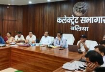 बलिया: आईजीआरएस व डैशबोर्ड समीक्षा, लापरवाही पर 12 विभागों को फटकार, वेतन रोकने की चेतावनी