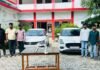 UP: जायस पुलिस ने पांच वांछित अभियुक्तों को किया गिरफ्तार, तमंचा-कारतूस समेत हाकी और डंडा बरामद