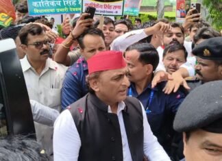 Saharanpur: सहारनपुर में गरजे अखिलेश यादव, बोले- 2027 में सपा सरकार तय, 24 घंटे में गन्ना भुगतान और अग्निवीर व्यवस्था होगी खत्म