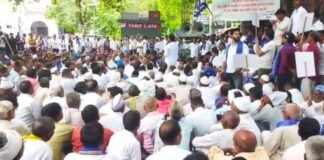 Bijnor: दिल्ली में आंदोलन की अनुमति रद्द, बिजनौर में उमड़ा जनसैलाब, आरक्षण की मांग को लेकर आजाद समाज पार्टी का महाआंदोलन