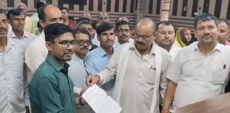 Gonda में फसल नुकसान पर कांग्रेस का प्रदर्शन, किसानों को 84 हजार रुपये प्रति एकड़ मुआवजे देने की मांग