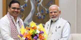 मुख्यमंत्री भजनलाल शर्मा ने PM मोदी से की मुलाकात, कैबिनेट में अभिनंदन प्रस्ताव पारित होने के बाद बढ़ी चर्चा