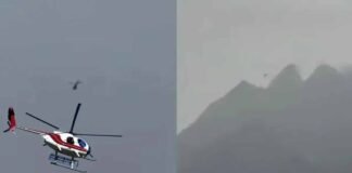 बदरीनाथ से लौटते समय हेलीकॉप्टर क्रैश, पायलट समेत 6 लोग थे सवार